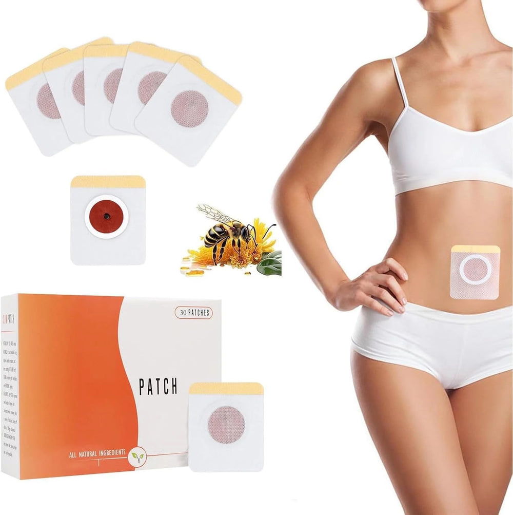 Organic Slimming Belly Patches – Waterproof, Sweatproof & Comfortable Natural Stickers for Men and Women